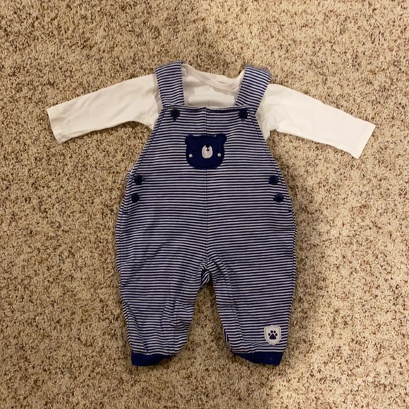 NWOT little wonders 2 piece overalls - Picture 1 of 4